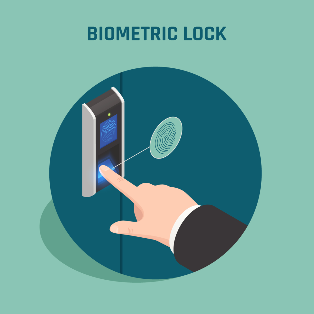 Biometric lock Midtown Locksmith Nashville